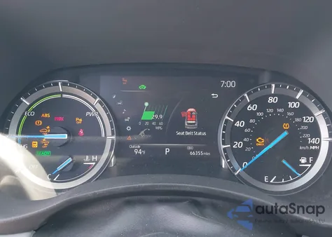 2021 Toyota Highlander Hybrid Platinum z USA, uszkodzony, nr VIN 5TDEBRCH8MS066496